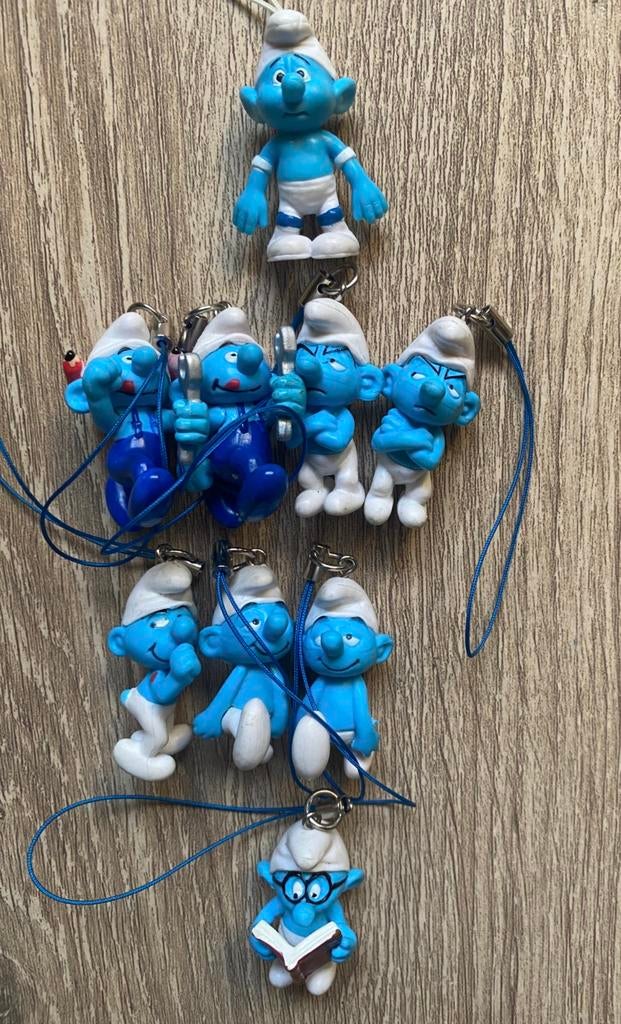 🔥 Smurfen 10 stuks (6 unieke), Ophalen of Verzenden, Zo goed als nieuw