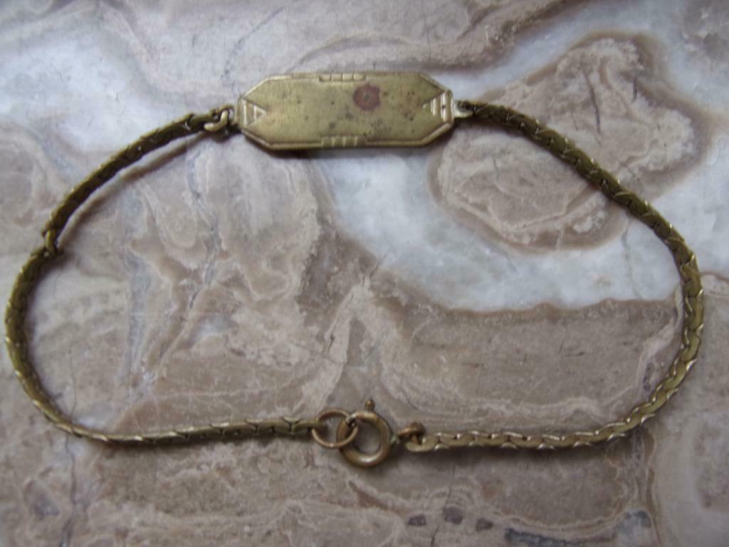 Petit bracelet d'enfant   ANCIEN, Enlèvement ou Envoi, Utilisé, Jaune, Autres matériaux