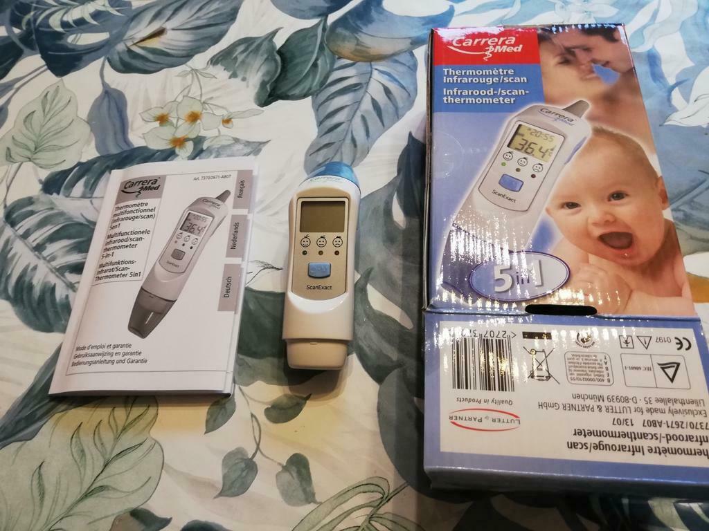 Thermomètre infrarouge 5 fonctions., Electroménager, Enlèvement ou Envoi, Comme neuf