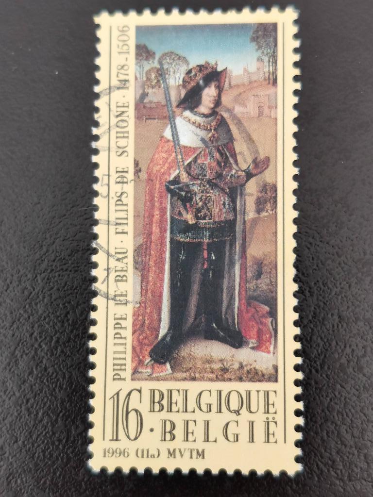 Belgie 1996 - Filips de Schone, Postzegels en Munten, Ophalen of Verzenden, Gestempeld