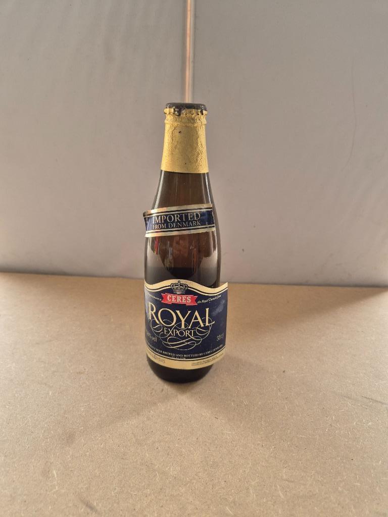 Bouteille de bière Ceres Royal export, Collections, Marques de bière, Enlèvement ou Envoi, Utilisé, Bouteille(s), Autres marques