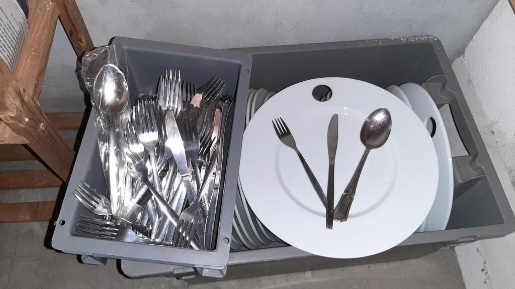 Borden en bestekken, Ophalen, Zo goed als nieuw, Los bestek, Inox of Chroom