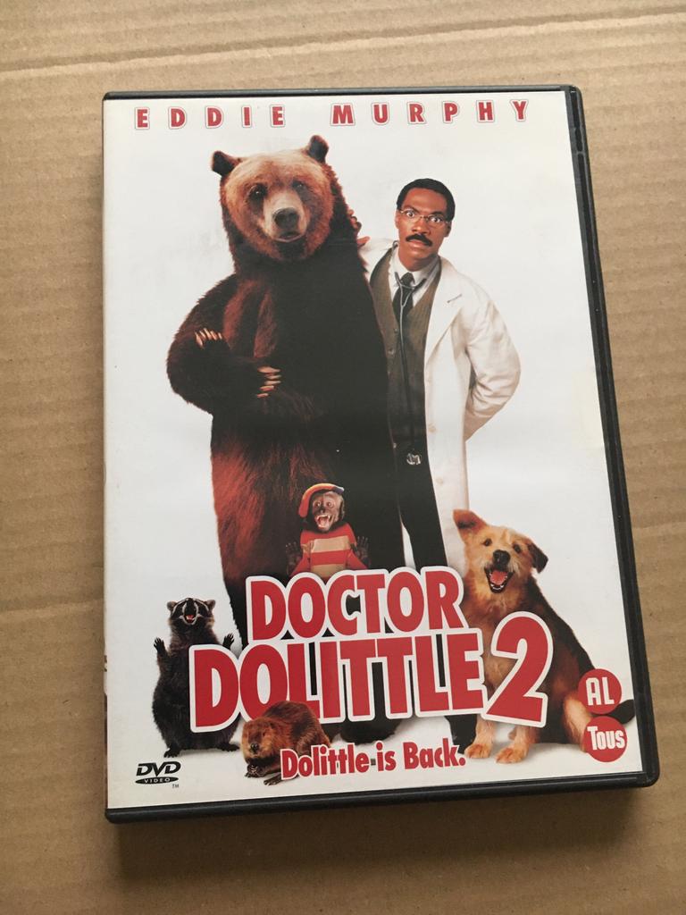 Dvd  :  Doctor Dolittle 2  -  Eddie Murphy., Alle leeftijden, Ophalen of Verzenden, Zo goed als nieuw, Actiekomedie