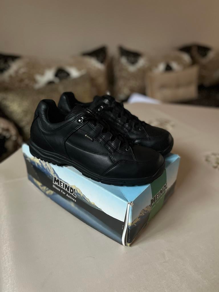 Meindl Wachdienst HS Heren nieuw met doos — maat 42,5, Zwart, Nieuw, Ophalen of Verzenden, Sneakers