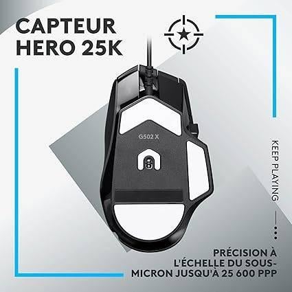 Logitech G 502 | Souris de jeu filaire | LIVRAISON GRATUITE, Neuf, Souris, -, Logitech