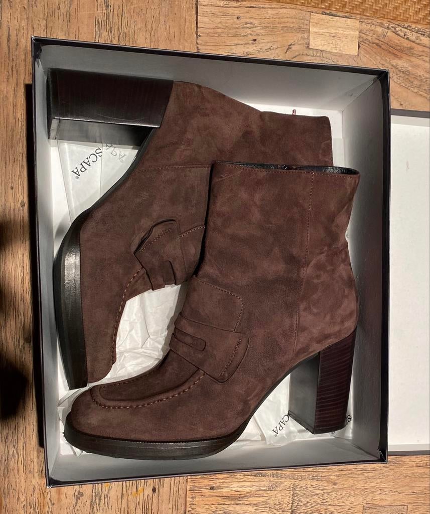 Bottes courtes brunes Scapa taille 40, Enlèvement ou Envoi, Comme neuf