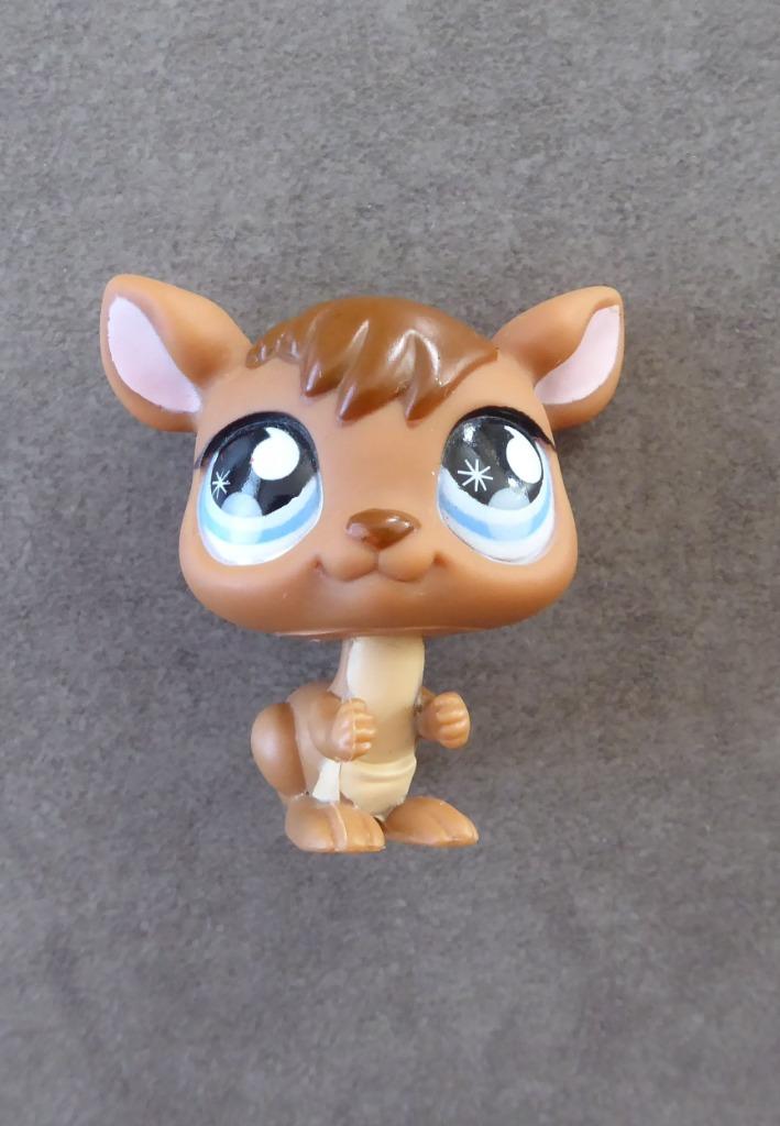 Vintage - Littlest Pet Shop Kangaroo #682 - hoogte 5 cm - H, Verzamelen, Ophalen of Verzenden, Gebruikt