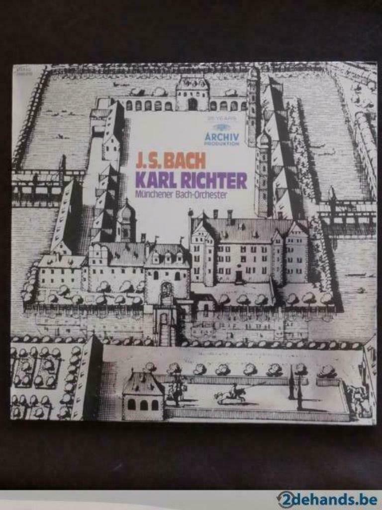 J.S.Bach-Karl Richter, Cd's en Dvd's, Vinyl | Klassiek, Ophalen of Verzenden