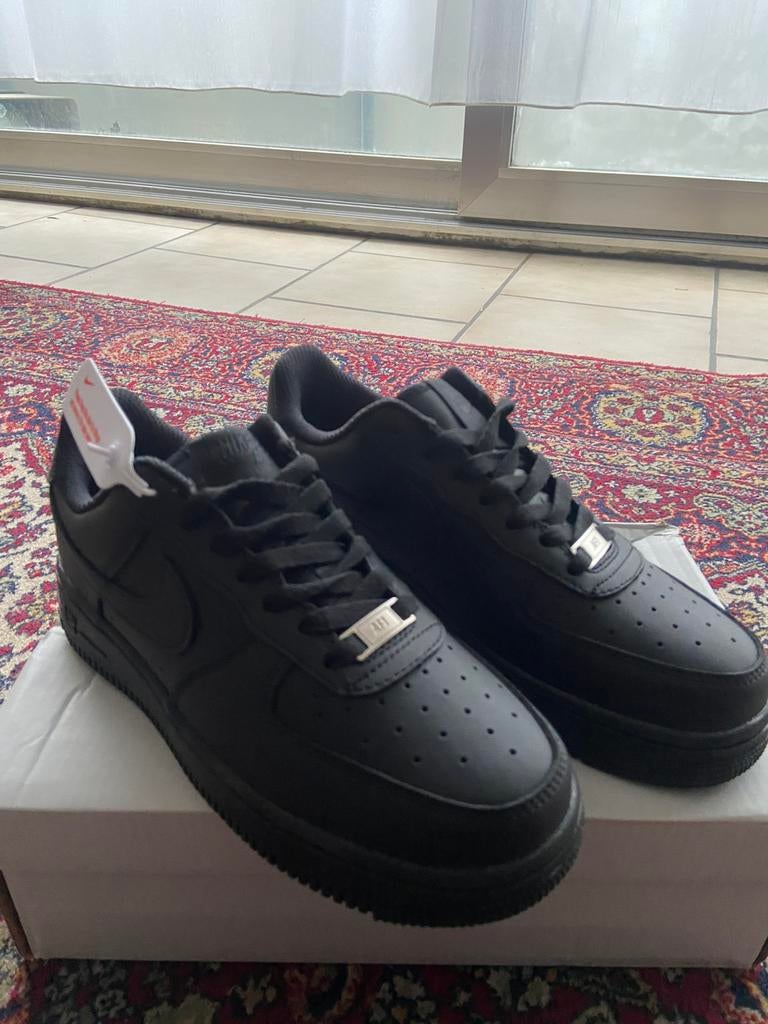Nike airforce zwart maat 37.5, Ophalen, Zo goed als nieuw, Zwart