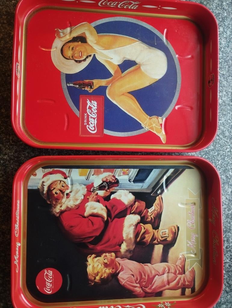 Plateau Coca Cola 2 pièces, Enlèvement ou Envoi, Comme neuf