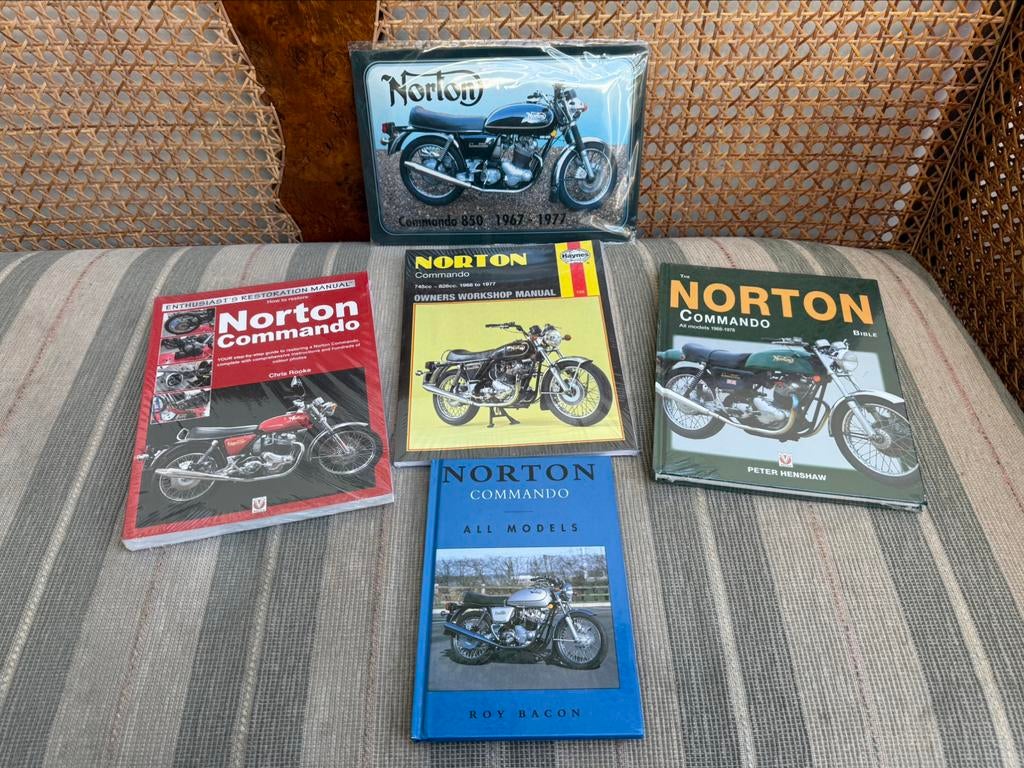 Nieuw Norton Commando 750 850 Boek Boeken Manual Handleiding, Ophalen of Verzenden, Nieuw