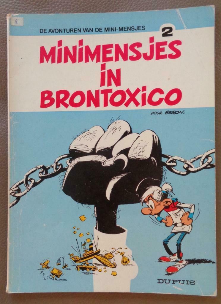 De Mini-Mensjes - album 2 (V8) - Minimensjes in Brontoxico, Boeken, Stripverhalen, Ophalen of Verzenden