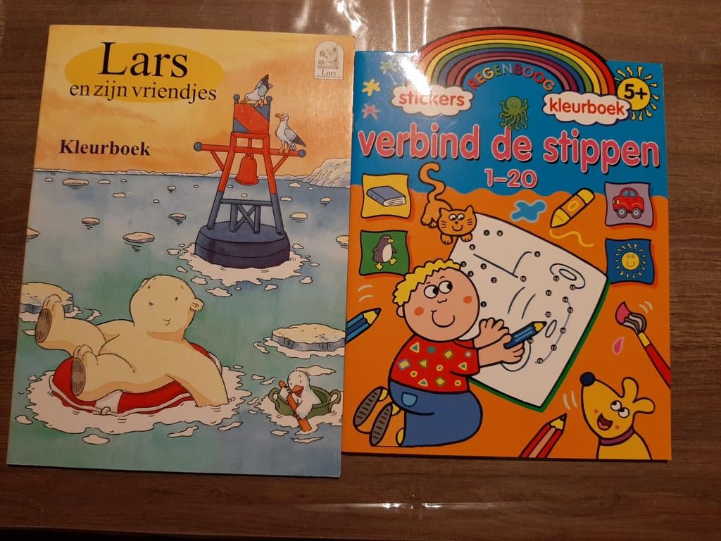 Kleur boek en verbindboek nieuw, Enlèvement