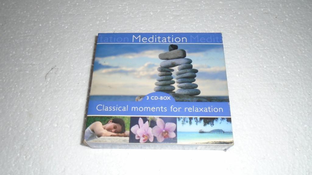 cd Box met 3 x Meditatiën cd Classica, Cd's en Dvd's, Cd's | Meditatie en Spiritualiteit, Verzenden, Zo goed als nieuw