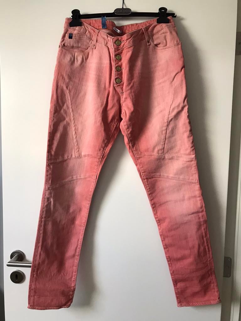 Pantalon Le Temps des Cerises corail, taille 30, Le temps des cerises, Comme neuf, Autres couleurs, W30 - W32 (confection 38/40)