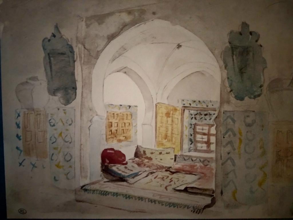 Moors interieur. Eugène Delacroix. Louvre, Ophalen of Verzenden