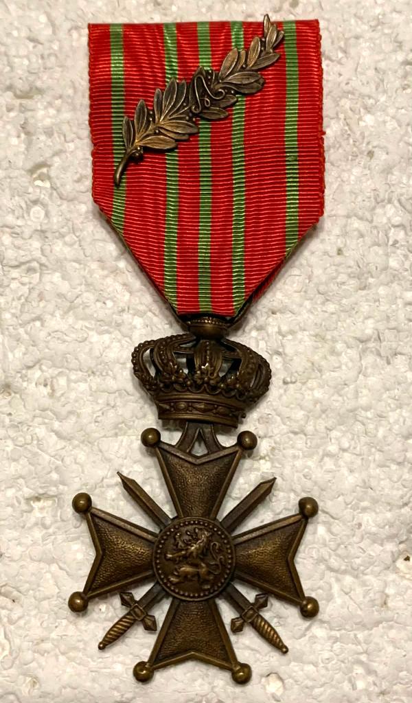 Medaille, Oorlogskruis 1914-1918, WOI, (Ing 1915), Verzamelen, Ophalen of Verzenden, Landmacht, Lintje, Medaille of Wings