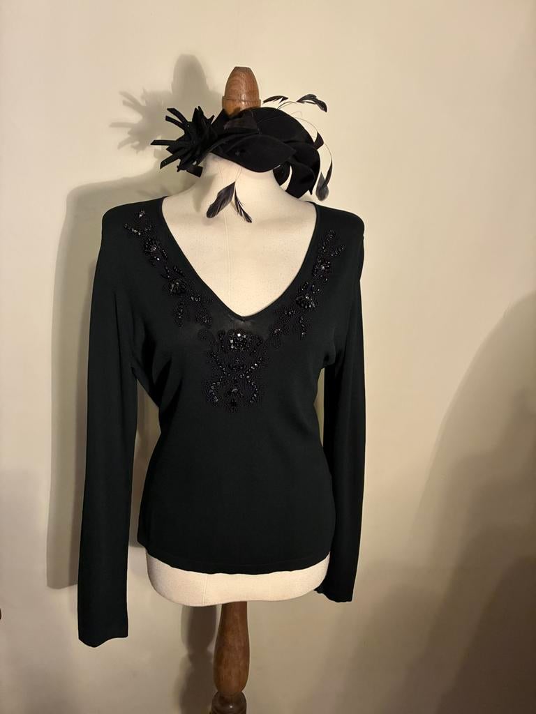 NATAN TRUI BLACK LUXURY, Verzenden, Zo goed als nieuw, Maat 38/40 (M), Zwart