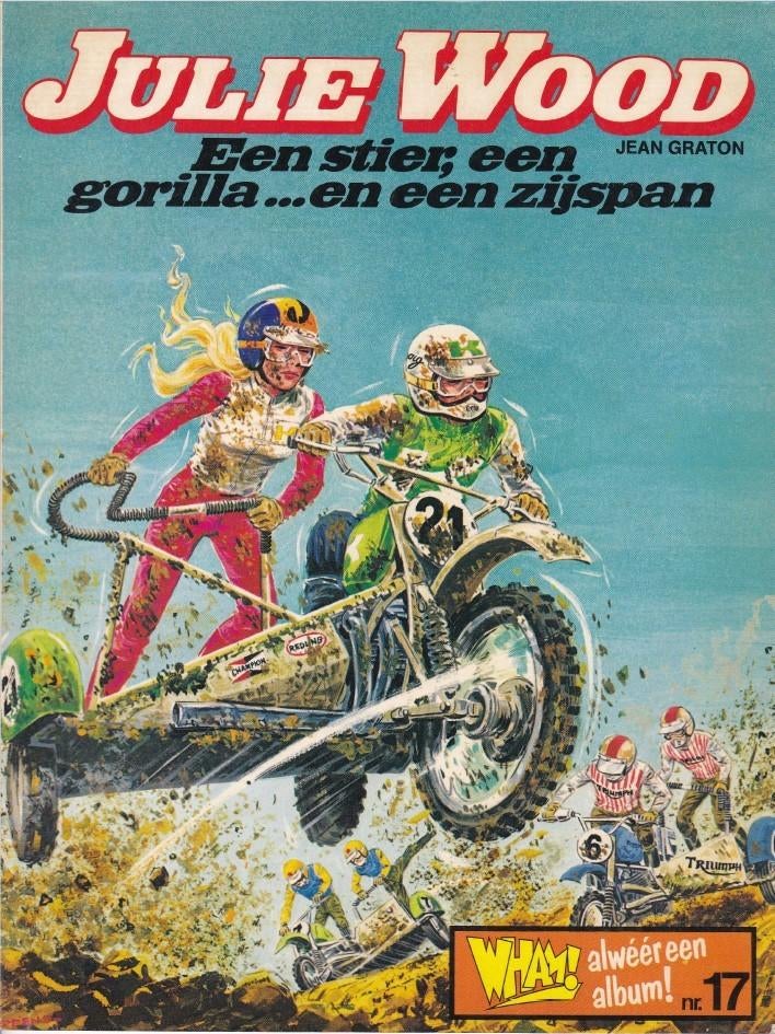 Julie Wood – “Een stier, een gorilla… en een zijspan”, Boeken, Stripverhalen, Gelezen, Eén stripboek, Ophalen