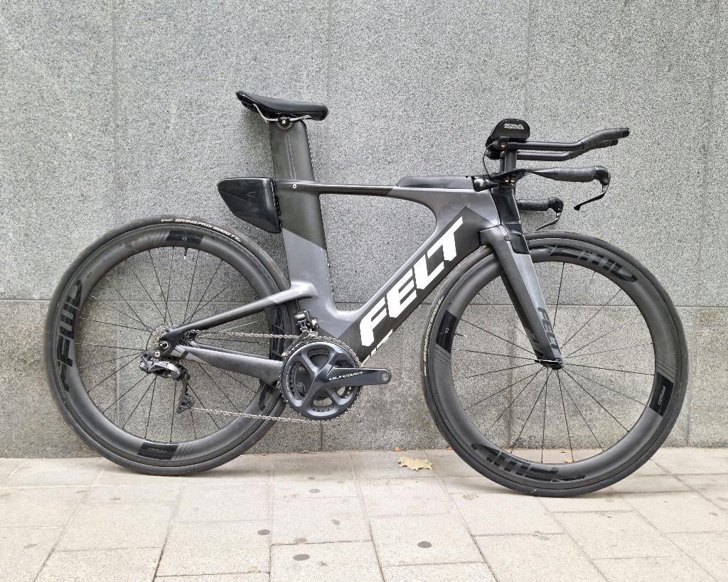 Felt IA1 Triatlon Tijdrit Fiets Shimano Ultegra Di2, Fietsen en Brommers, 28 inch, Gebruikt, Carbon, Heren
