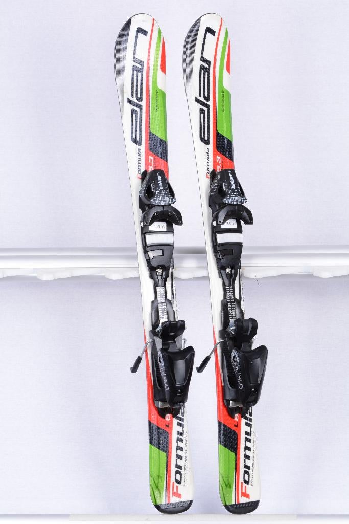 130 kinder ski's ELAN FORMULA, Green/red/white, Sport en Fitness, Skiën en Langlaufen, Gebruikt, 100 tot 140 cm, Ophalen of Verzenden