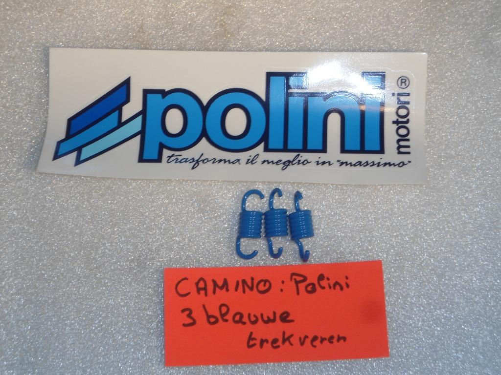 Honda Camino : ressorts de tension bleus Polini, Enlèvement, Neuf, Bloc, Honda Camino