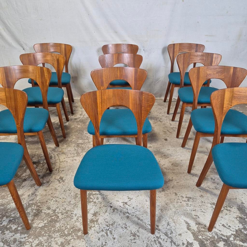 Niels Koefoed 'Peter' chair, vintage jaren 60 Deense stoelen, Huis en Inrichting, Ophalen, Scandinavisch, Wegner, Teeffelen, Mid Century danish