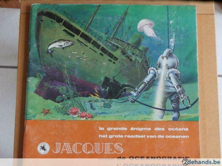 chromo plakboek jacques:de oceanografie/l'oceanografie, Verzamelen, Ophalen of Verzenden, Gebruikt