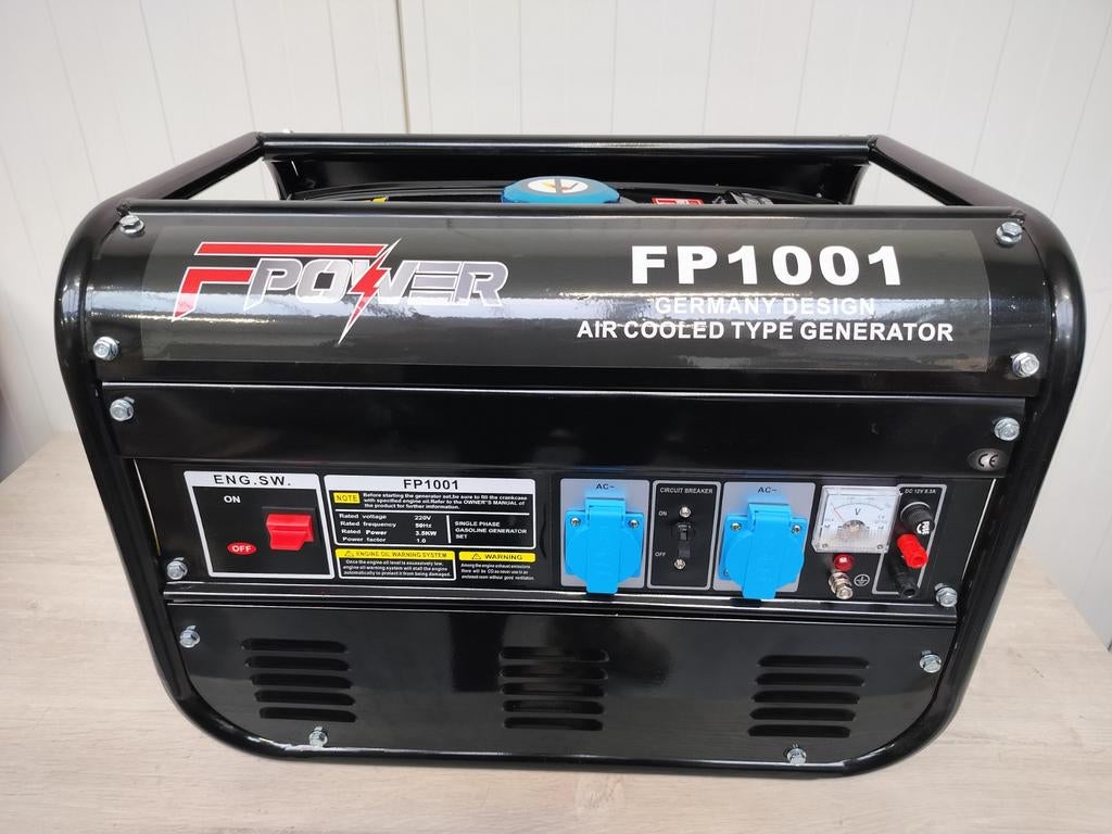 Noodstroom Fpower aggregaat 3,5 KW, koperen spoel. Nieuw!!, Ophalen, Nieuw