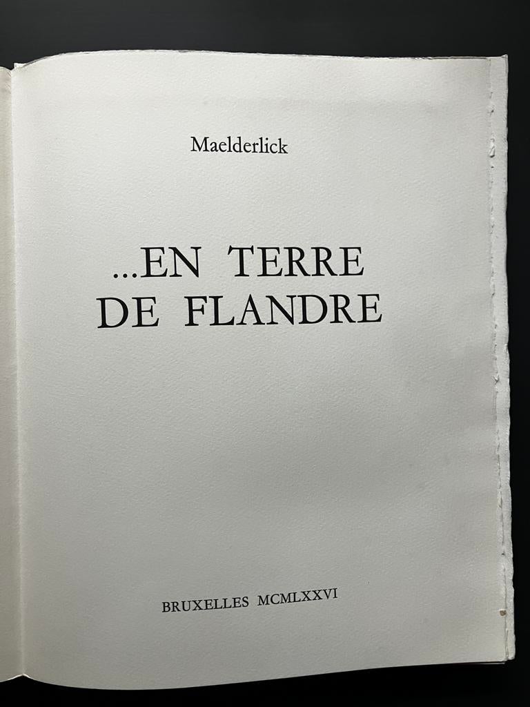 ...En Terre de Flandre Franstalig Maurice Maelderlick, Enlèvement