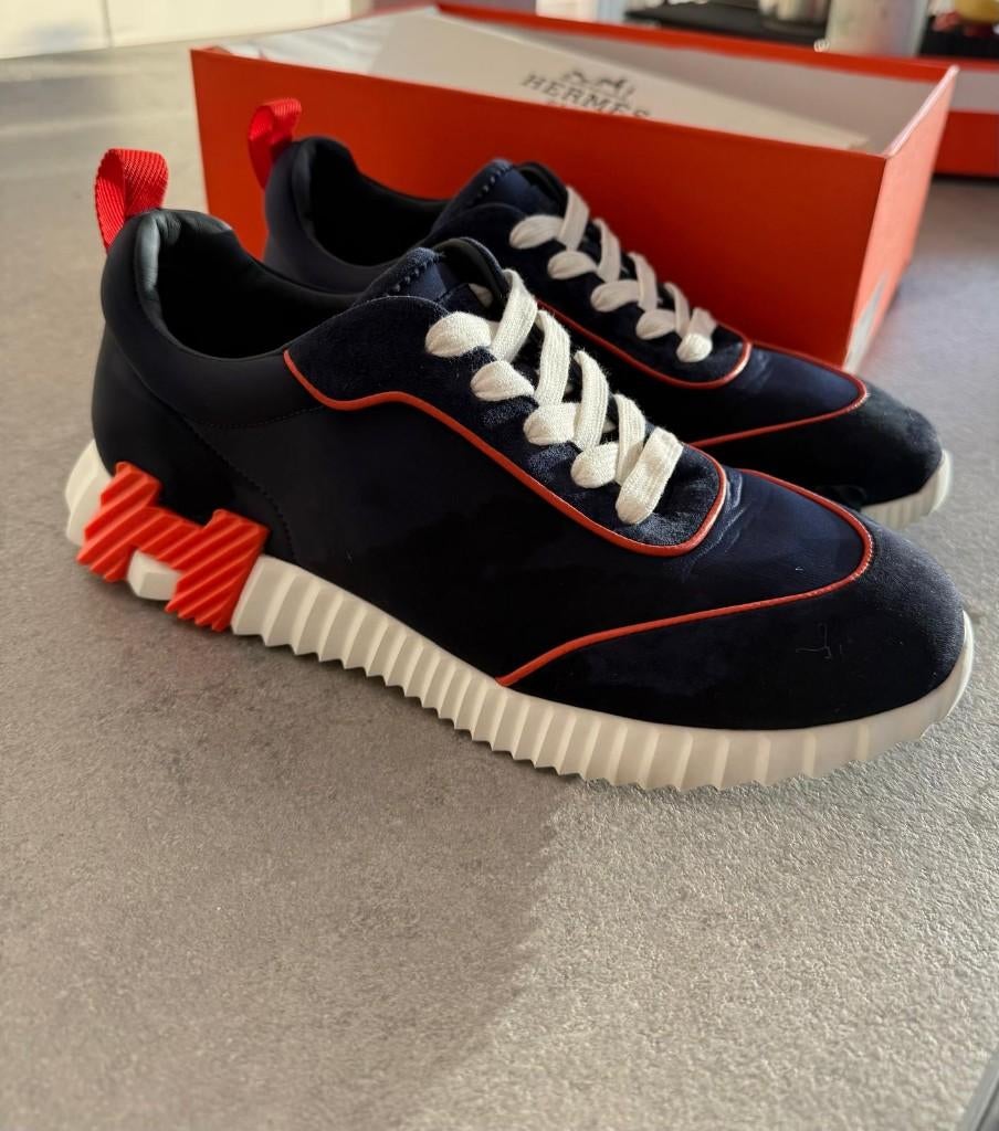 Sneakers Hermès bleues, Neuf, Enlèvement ou Envoi, Hermes, Bleu