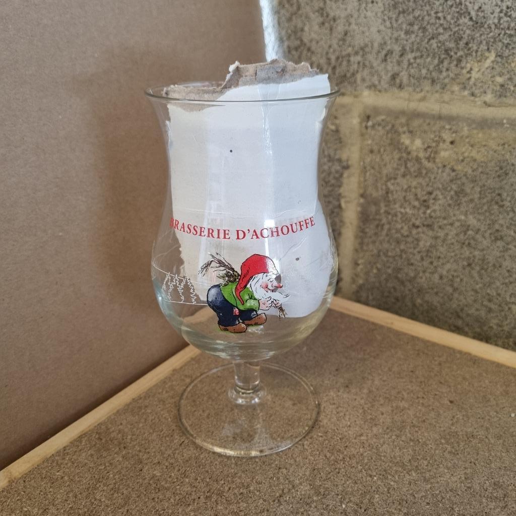 Verre Brasserie d'Achouffe, Enlèvement, Utilisé, Verre ou Verres, Autres marques