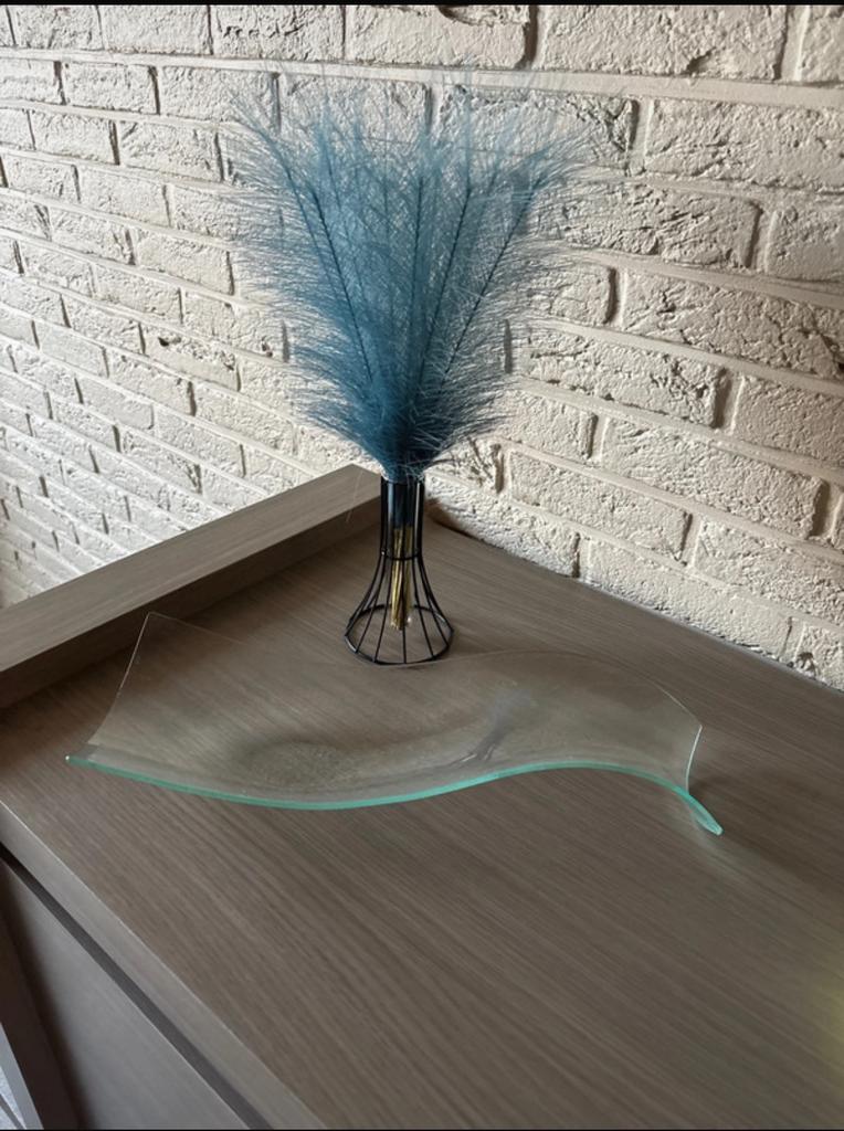 Mooie sierschaal, Schaal, Nieuw, Ophalen of Verzenden, Glas