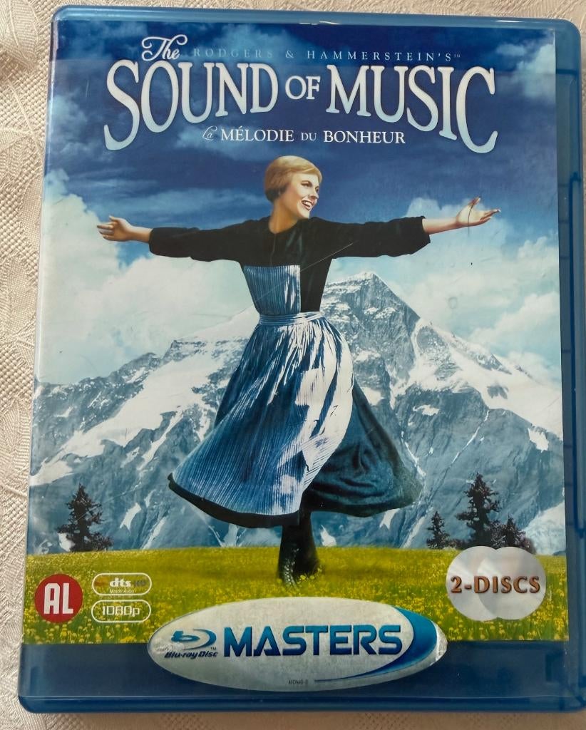 blue ray disc : The Sound of Music, Cd's en Dvd's, Ophalen of Verzenden, Zo goed als nieuw, Klassiekers