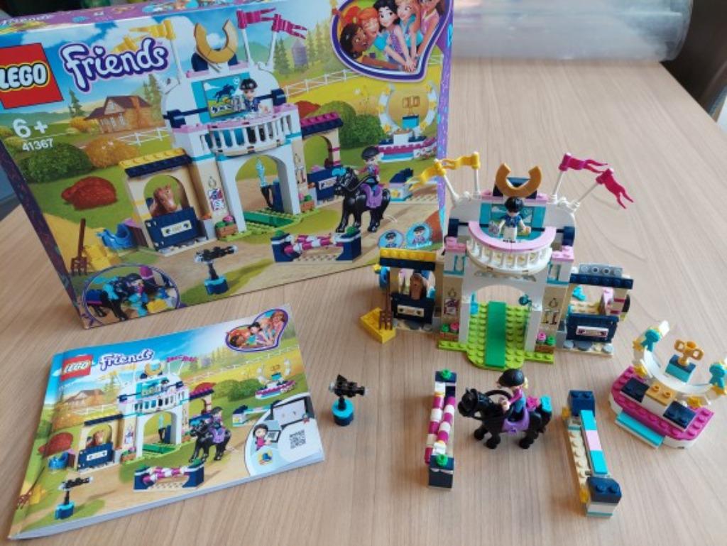 Lego friends 41367 Stephanie's paardenconcours, Ophalen of Verzenden, Zo goed als nieuw, Complete set, Lego
