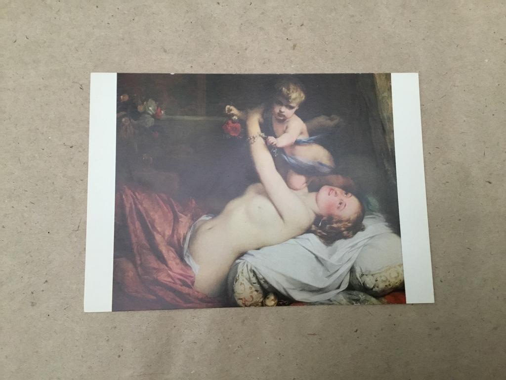 Postkaart Gustaaf Wappers Jonge moeder met haar kind, Verzamelen, Ophalen of Verzenden