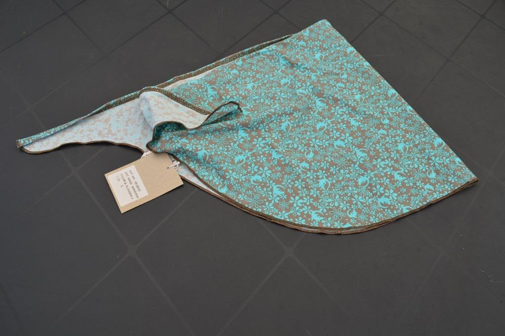 Gecko zwemrokje bruin blauw bloemen S/140/10 jaar, Kinderen en Baby's, Kinderkleding | Kinder-zwemkleding, Meisje, Nieuw, Ophalen of Verzenden