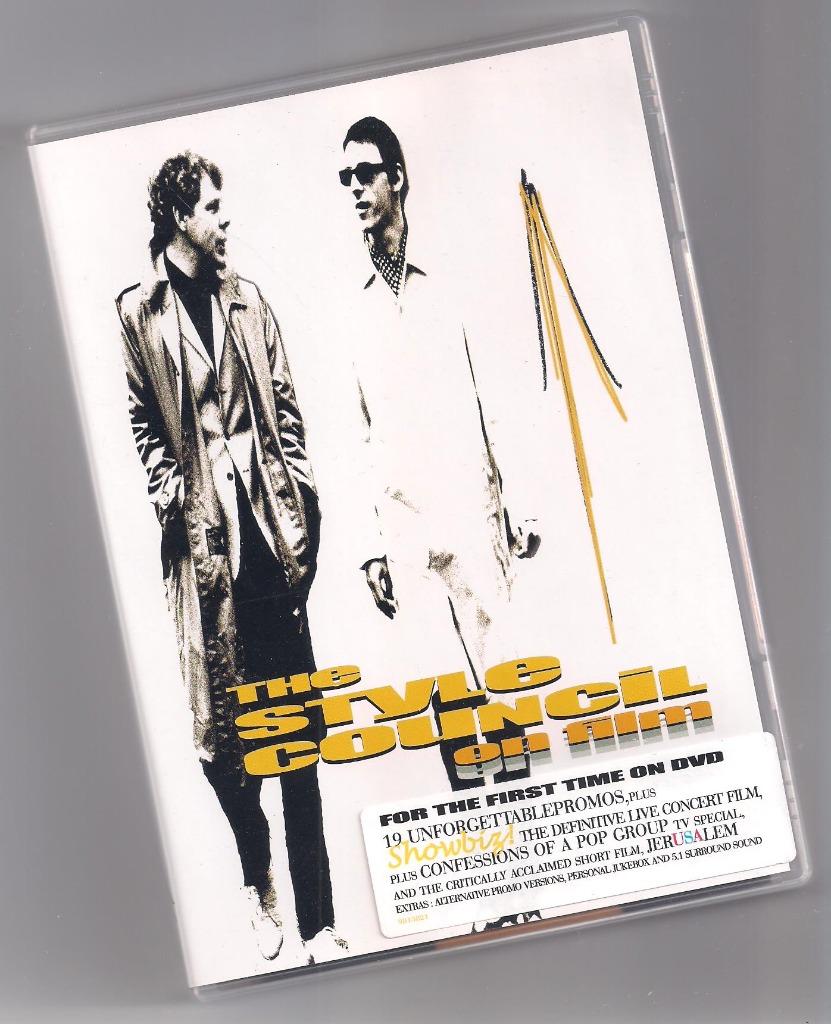 THE STYLE COUNCIL On Film 2xDVD PAUL WELLER, Ophalen of Verzenden, Zo goed als nieuw, Muziek en Concerten