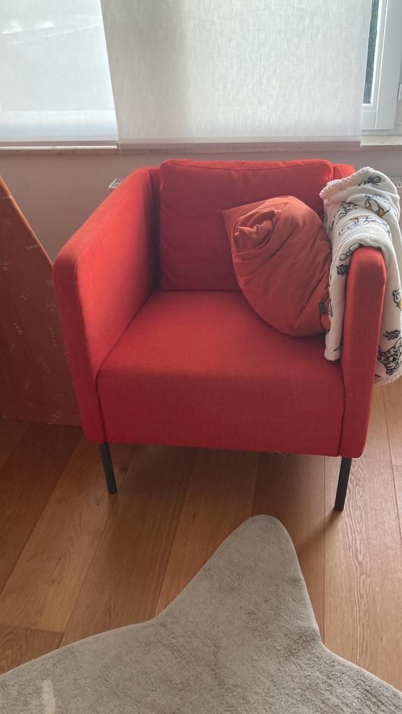 Zetel voor 1 persoon Ikea, Huis en Inrichting, Fauteuils, Ophalen, Zo goed als nieuw