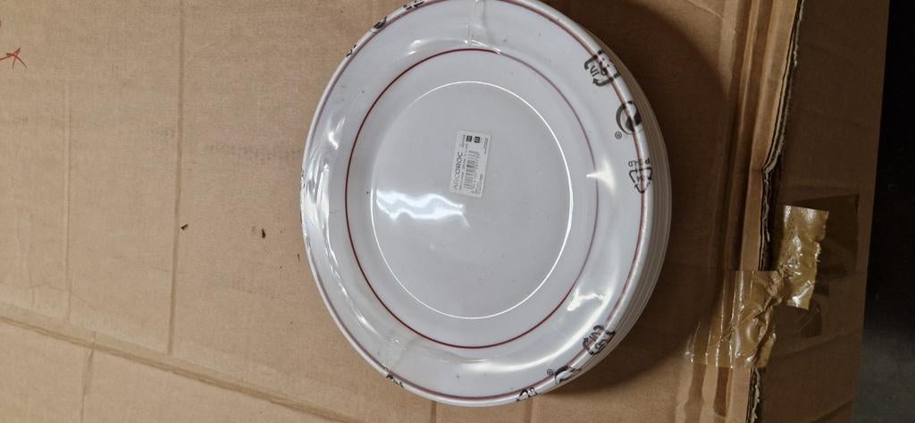 Arcopal Filet Bordeau 235 mm dinerbord, Ophalen, Nieuw in verpakking, Overige typen
