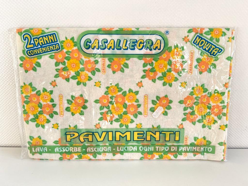 Lot de 2 torchons / serpillières à fleurs, Maison & Meubles, Neuf, Enlèvement ou Envoi, Aucun, Aucun