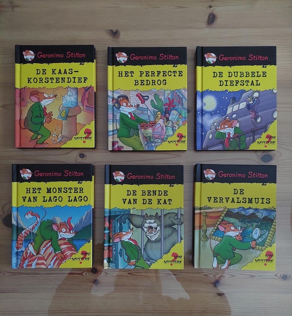 Geronimo Stilton- reeks: mini mysterie, Ophalen of Verzenden, Nieuw