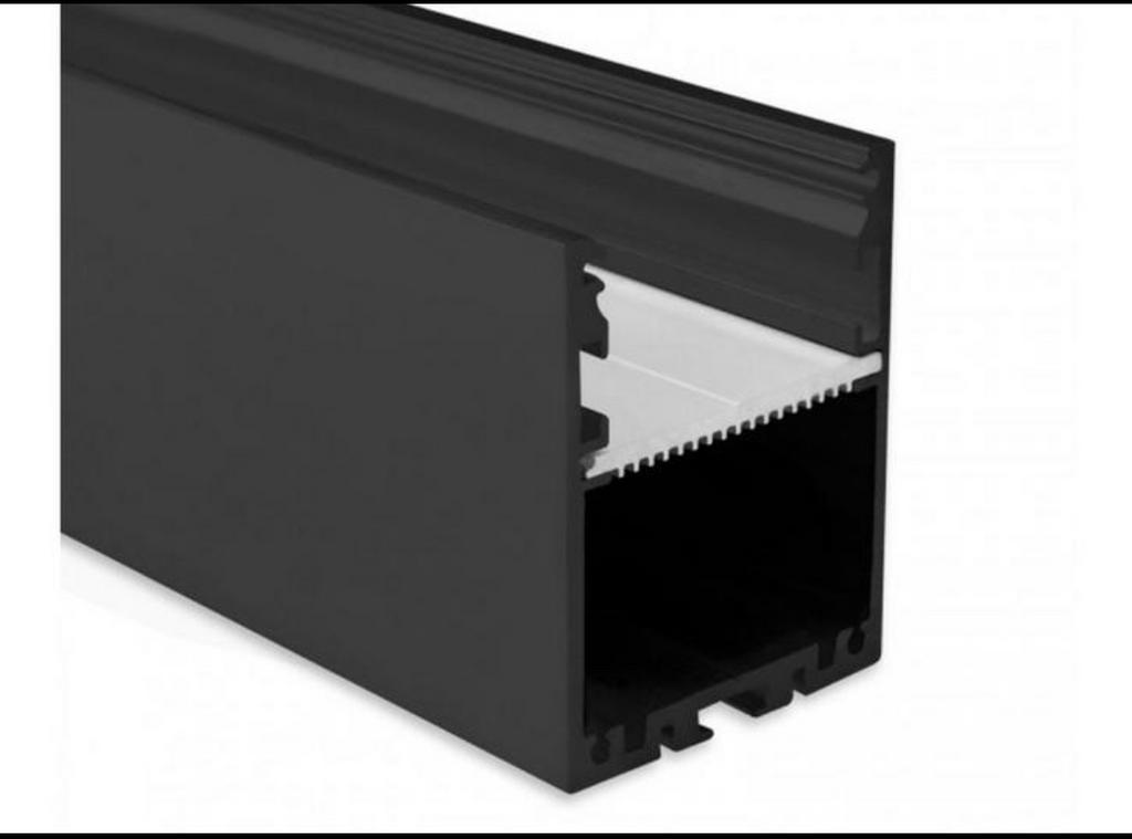 Zwart alu led profiel, Enlèvement ou Envoi, Neuf