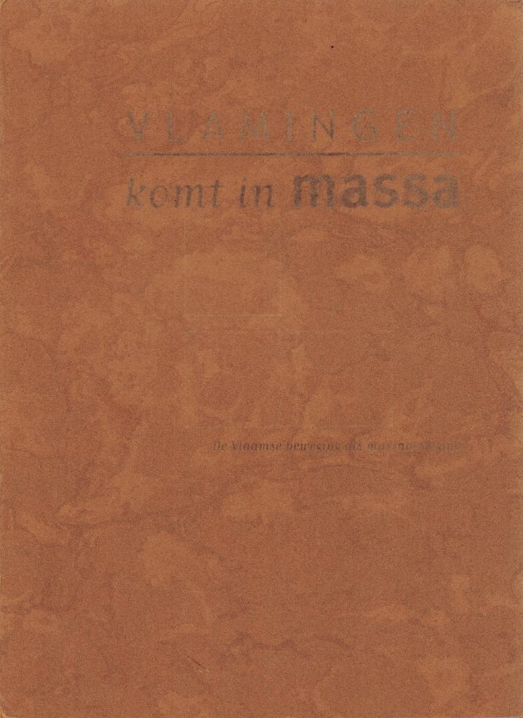 Vlamingen komt in massa. De Vlaamse beweging massabeweging, Boeken, Geschiedenis | Nationaal, Zo goed als nieuw, 20e eeuw of later