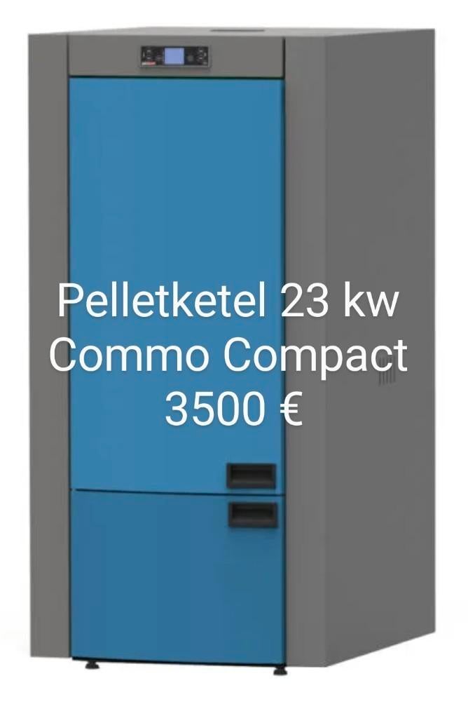 Chaudière à pellets 23-37kw Commo Compact, Enlèvement ou Envoi, Neuf