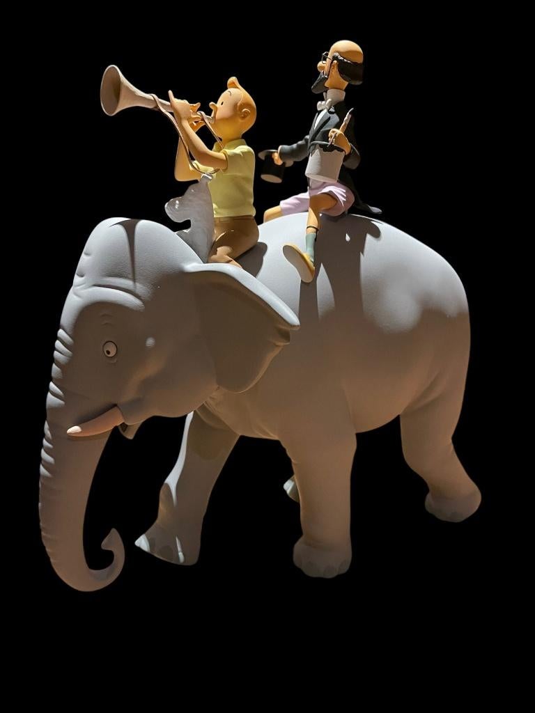 Tintin, Milou et Philémon Siclone sur l'éléphant, Enlèvement, Tintin, Neuf
