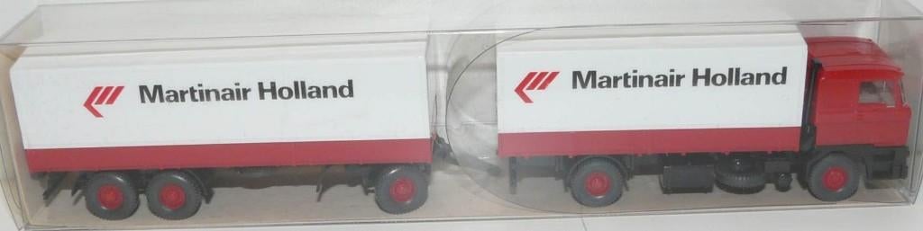 1:87 Wiking Wiking 27468 DAF 3300 truck  Martinair Holland, Hobby & Loisirs créatifs, Voitures miniatures | 1:87, Enlèvement ou Envoi