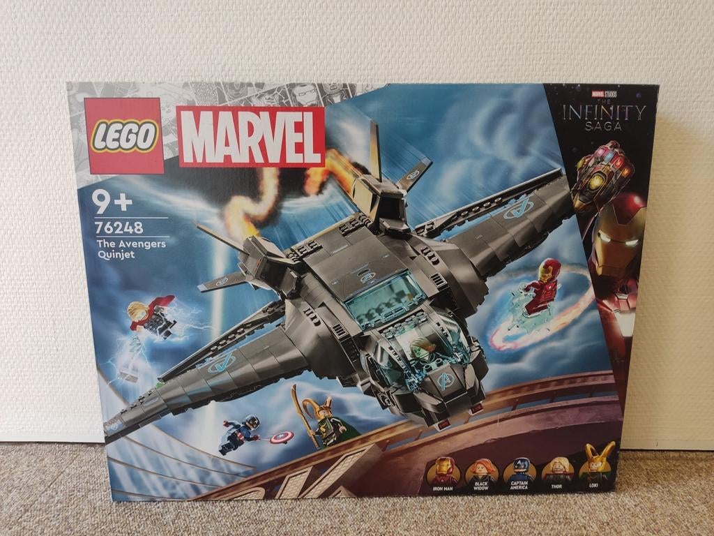 Lego Marvel 76248 The Avengers Quinjet, Marvel, Lego, Nieuw, Ophalen of Verzenden