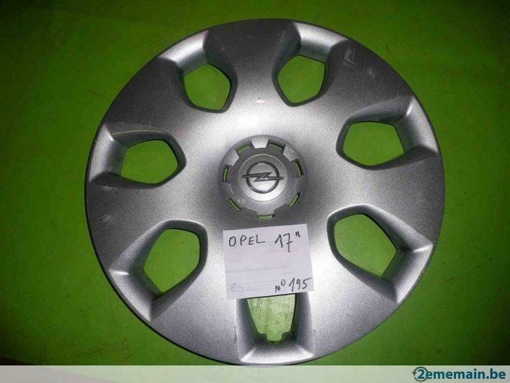 enjoliveur Opel 17''(n°195) 1 pc, Autos : Pièces & Accessoires, 17 pouces, Utilisé, Jante(s), Envoi
