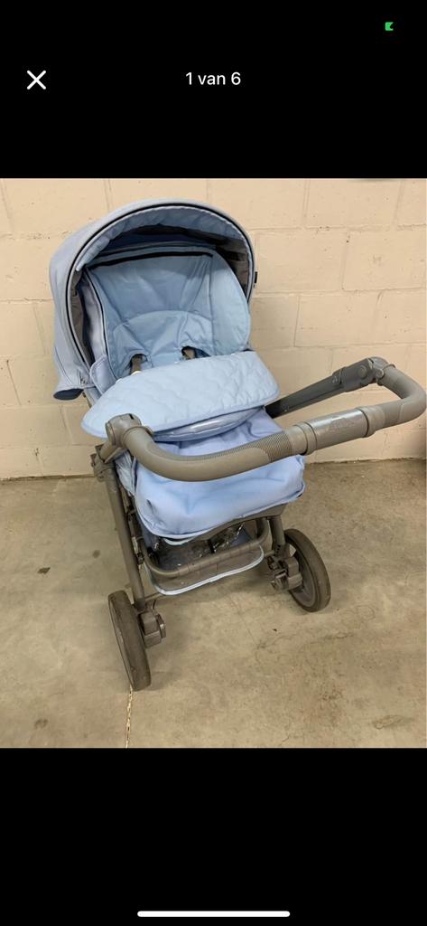 Poussette Bebecar + maxicosi, Enfants & Bébés, Enlèvement, Comme neuf, Poussette